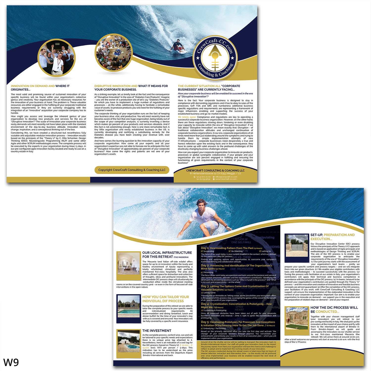 Flyer Design by Designanddevelopment for Crewcrafter GmbH | Design: #19586710