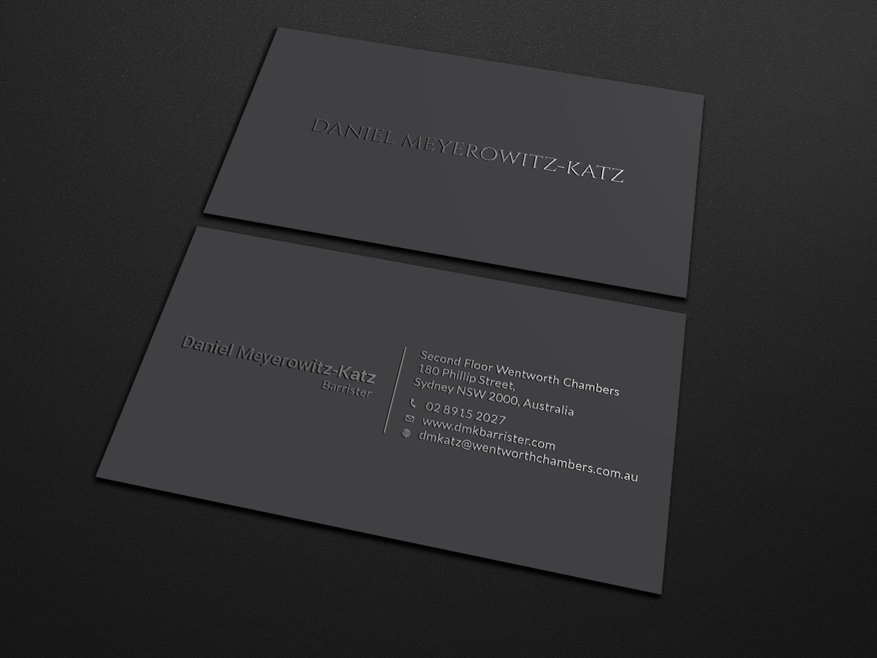 Diseño de Tarjeta de Presentación por Tripti Ranjan Gain para este proyecto | Diseño #19702162