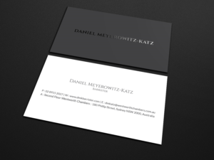 Business cards and letterhead for barrister | Visitenkarten-Design von Tripti Ranjan Gain