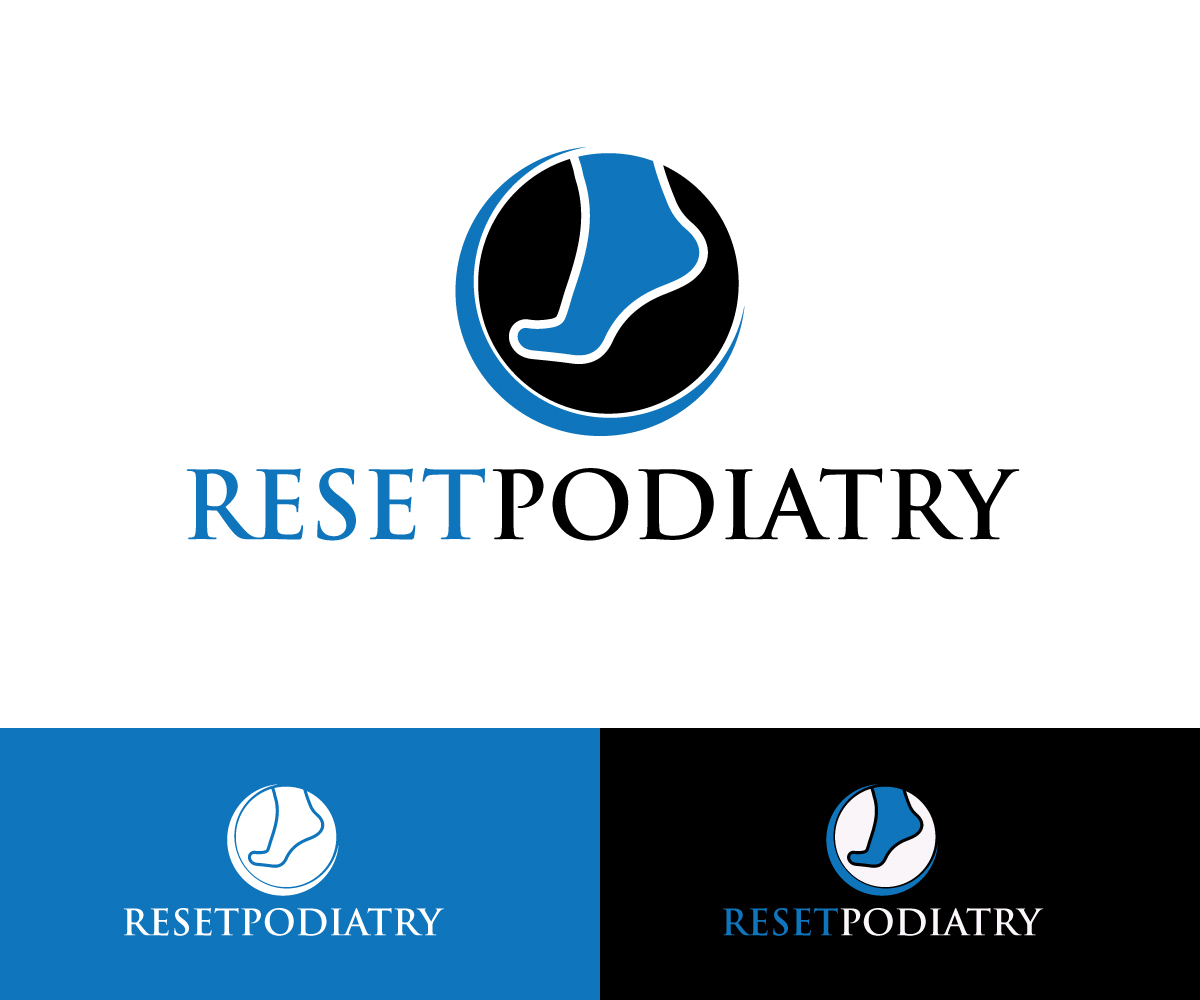 Diseño de Logo por designmind78 para Reset Podiatry | Diseño #19574630