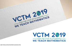 Logo Design by A S design @ for Virginia Council of Teachers of Mathematics | Design: #19615026