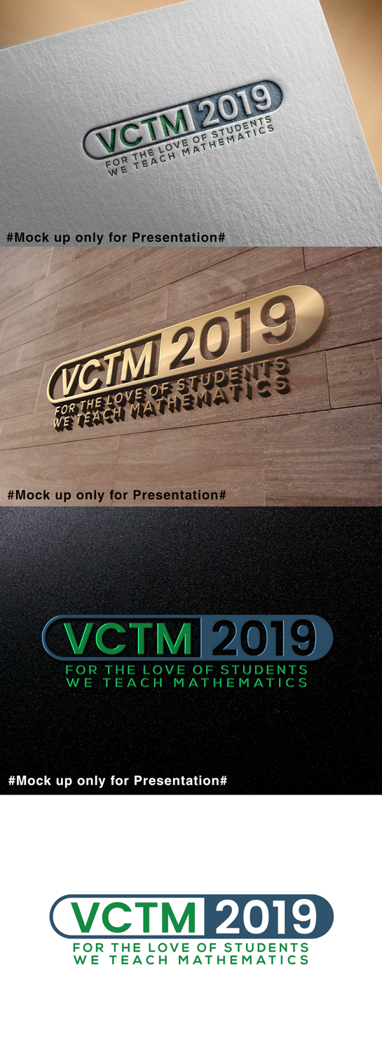 Diseño de Logo por designmind78 para Virginia Council of Teachers of Mathematics | Diseño #19585112