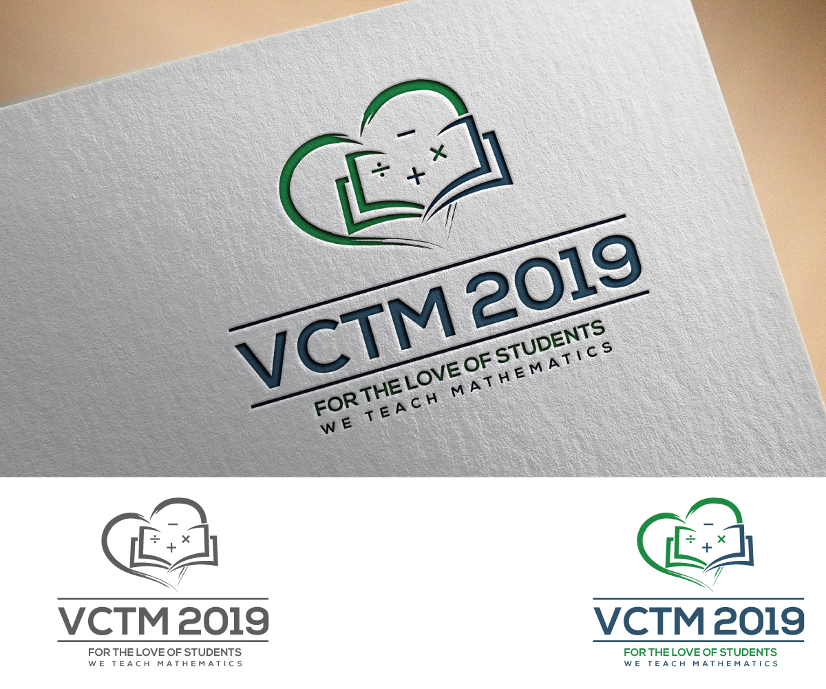 Logo Design by Subhajit.Ghosh for Virginia Council of Teachers of Mathematics | Design: #19587054