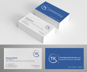 Austrian finance und insurance broker needs business card design | Visitenkarten-Design von Tilt