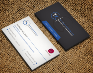 Austrian finance und insurance broker needs business card design | Visitenkarten-Design von Riz'