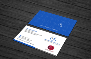 Business Card Design by Creations Box 2015 for TK Vermögensberatung GmbH | Design: #19588593
