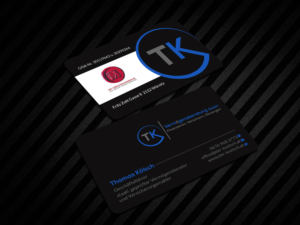 Business Card Design by Creations Box 2015 for TK Vermögensberatung GmbH | Design: #19588596