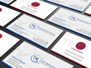 Business Card Design by Creations Box 2015 for TK Vermögensberatung GmbH | Design: #19591864