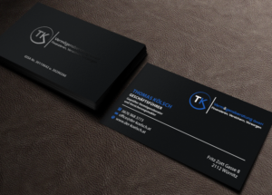Business Card Design by Brand aid for TK Vermögensberatung GmbH | Design: #19583109