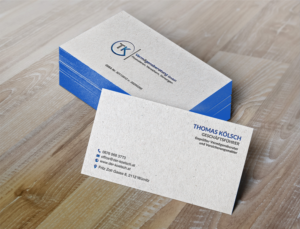 Business Card Design by chandrayaan.creative for TK Vermögensberatung GmbH | Design: #19574944