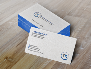 Business Card Design by chandrayaan.creative for TK Vermögensberatung GmbH | Design: #19574964