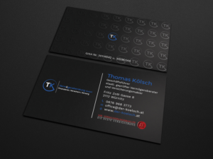 Business Card Design by Tripti Ranjan Gain for TK Vermögensberatung GmbH | Design: #19573219