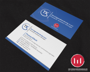 Austrian finance und insurance broker needs business card design | Visitenkarten-Design von Bold Pixels