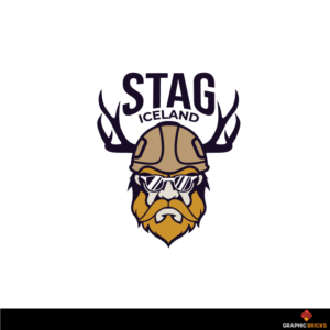 Stag Iceland  | Design de Logo par Graphic Bricks