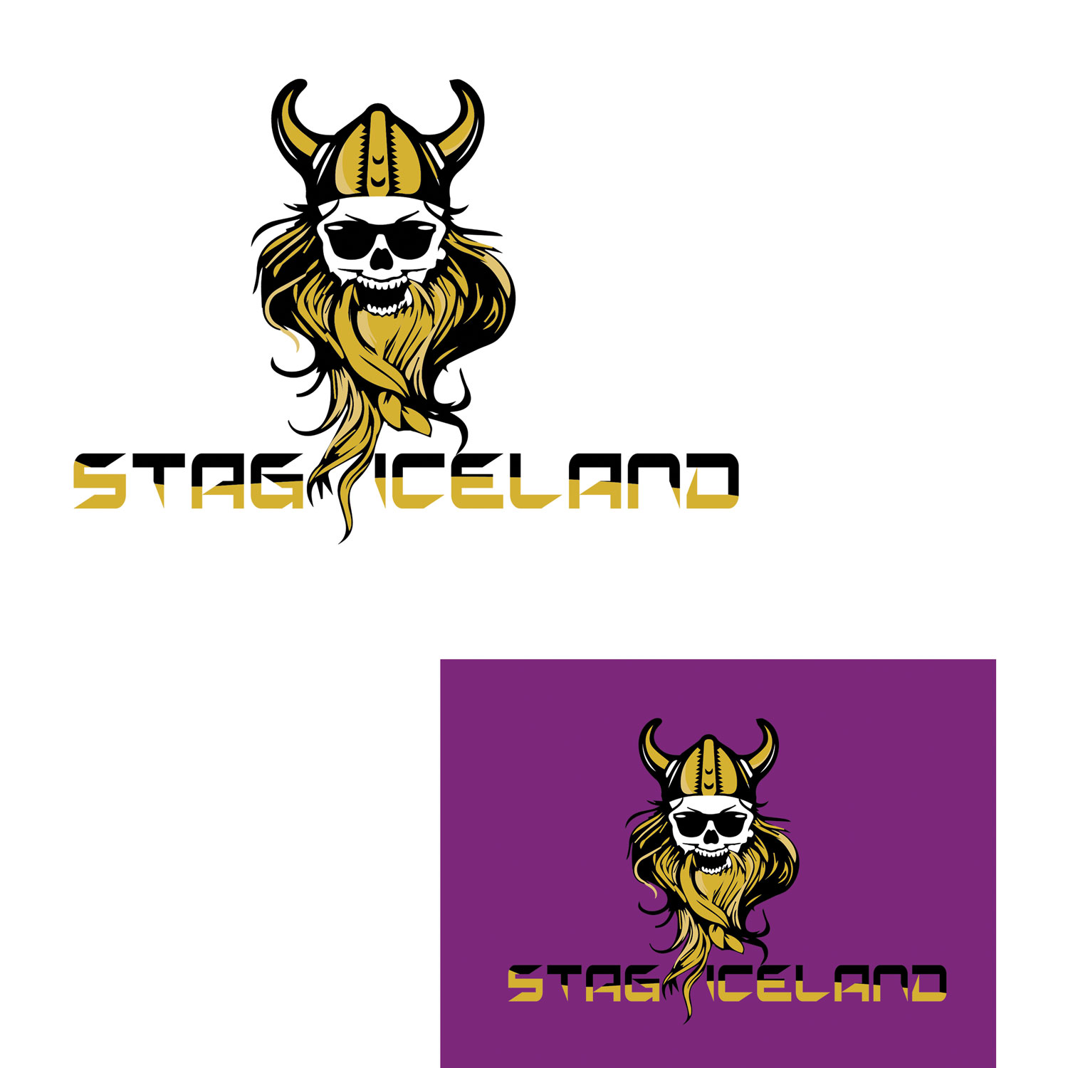 Logo Design for Stag Iceland by NatachaHoskins 2 | Design #19631025