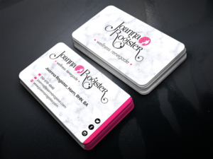 Design de Carte de Visite par JK18 pour Joanna Rogister, Wellness Renegade | Design : #19571667