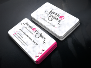 Design de Carte de Visite par JK18 pour Joanna Rogister, Wellness Renegade | Design : #19571668