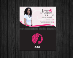 Design de Carte de Visite par chandrayaan.creative pour Joanna Rogister, Wellness Renegade | Design : #19572933