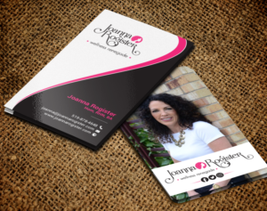Design de Carte de Visite par chandrayaan.creative pour Joanna Rogister, Wellness Renegade | Design : #19574893