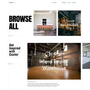 Web Design par Marc Ray pour CAXTOR | Design : #19633684