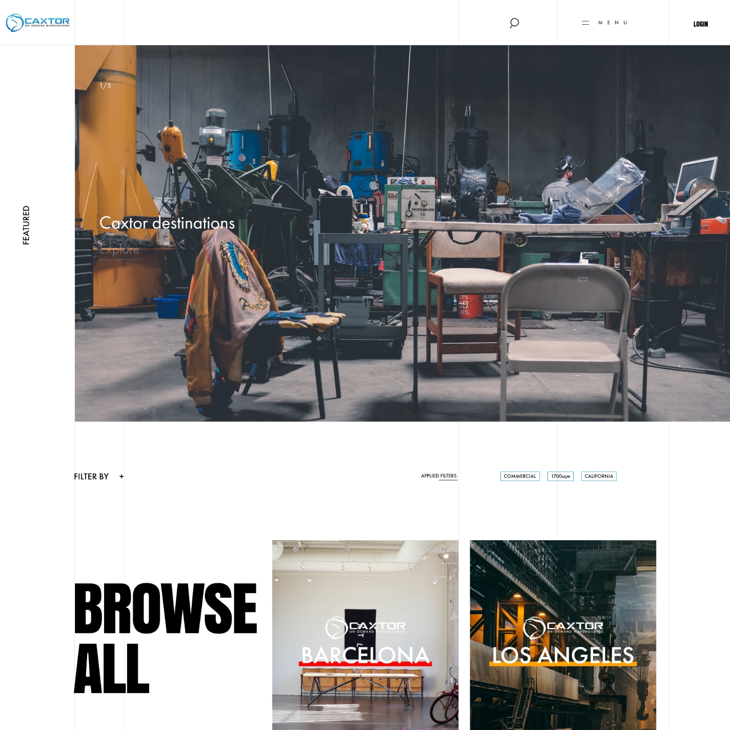 Web-Design von Marc Ray für CAXTOR | Design #19633685