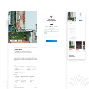 THE MARKETPLACE FOR WAREHOUSE, the new way of doing logistics | Web Design par Marc Ray