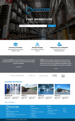 Web Design by sugidesign for CAXTOR | Design #19622478