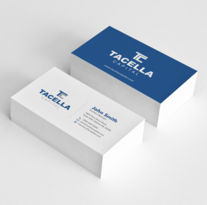 Business Card Design by Tilt for Tacella Capital LLC | Design: #19603863
