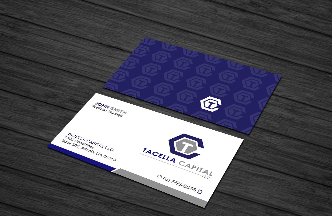 Business Card Design by Creations Box 2015 for Tacella Capital LLC | Design #19628001