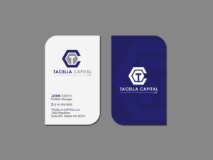 Business Card Design by Creations Box 2015 for Tacella Capital LLC | Design: #19628005