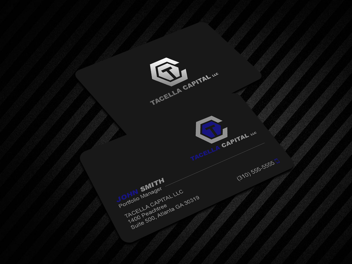 Business Card Design by Creations Box 2015 for Tacella Capital LLC | Design #19628008
