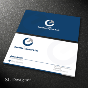 Diseño de Tarjeta de Presentación por SL Designer para Tacella Capital LLC | Diseño: #19583715