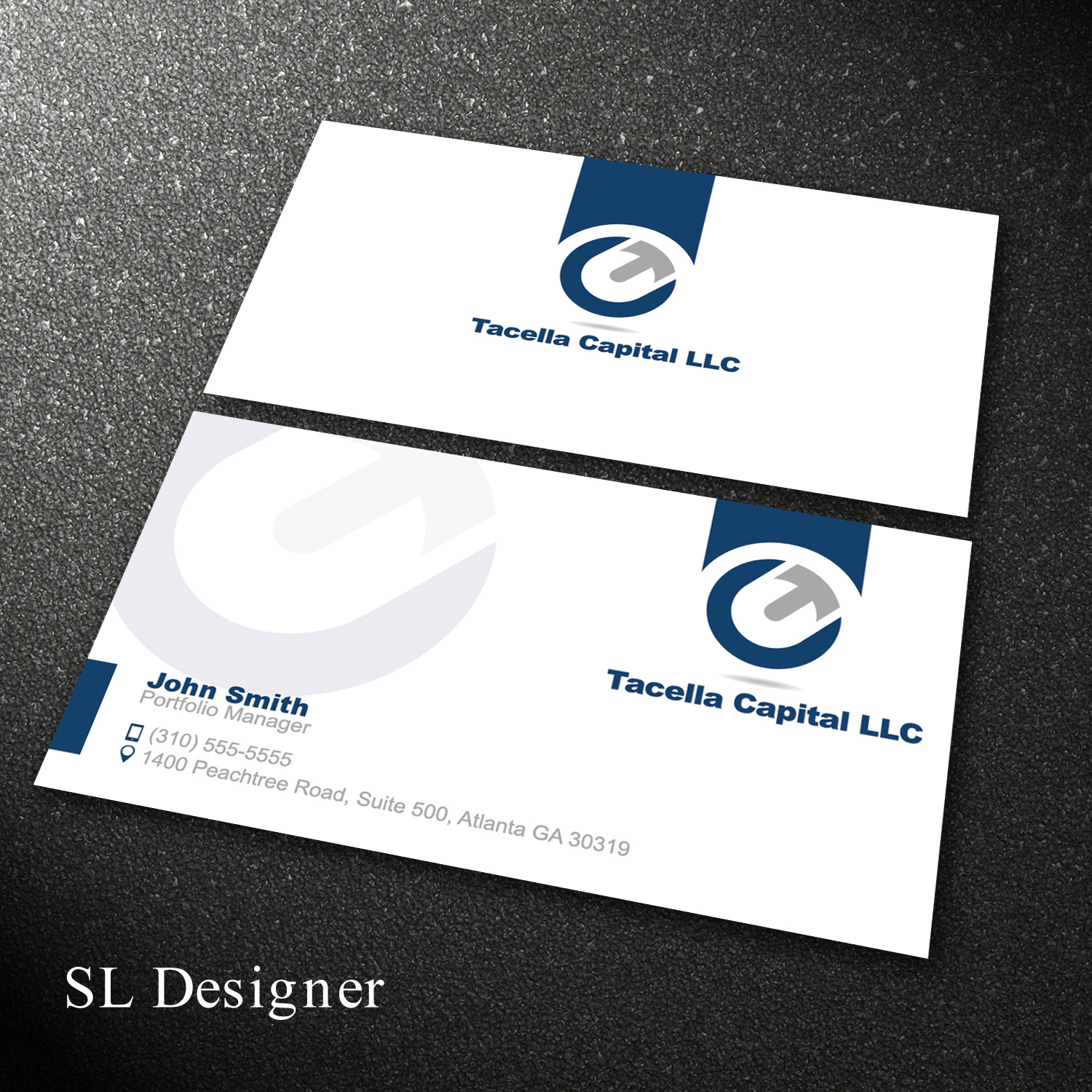 Diseño de Tarjeta de Presentación por SL Designer para Tacella Capital LLC | Diseño #19583719