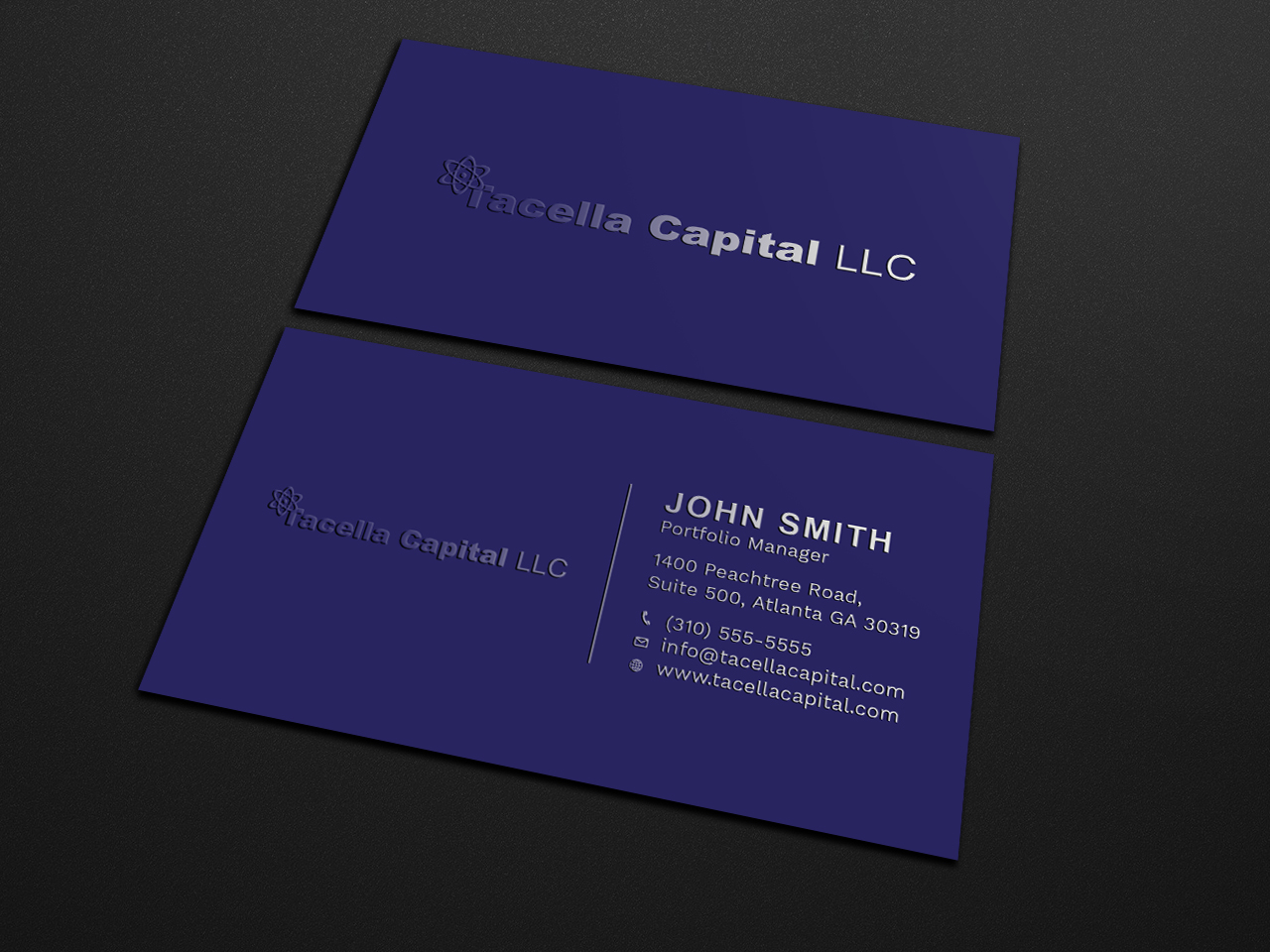 Business Card Design by Tripti Ranjan Gain for Tacella Capital LLC | Design #19575973