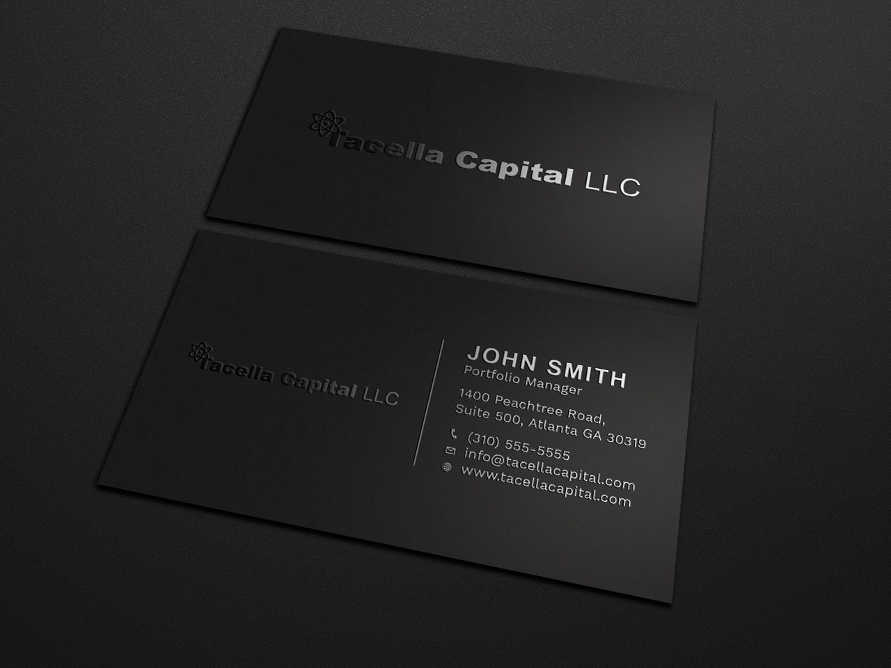 Business Card Design by Tripti Ranjan Gain for Tacella Capital LLC | Design #19575979