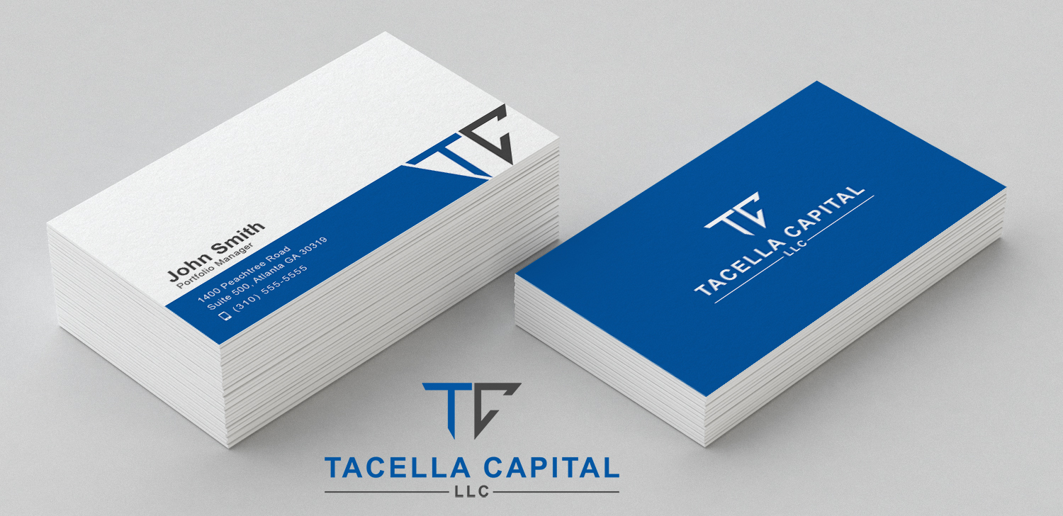 Design de Carte de Visite par Bold Pixels pour Tacella Capital LLC | Design #19584843