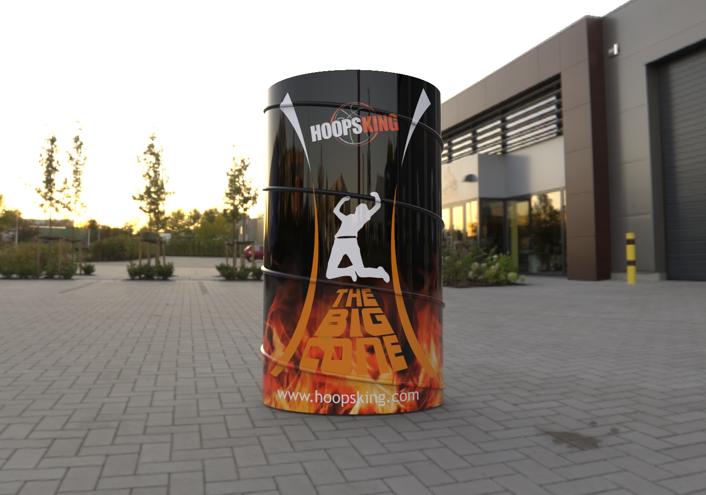 3D Design by abdillah.yusuf for HoopsKing.com Instructional Basketball Company | Design #19623369