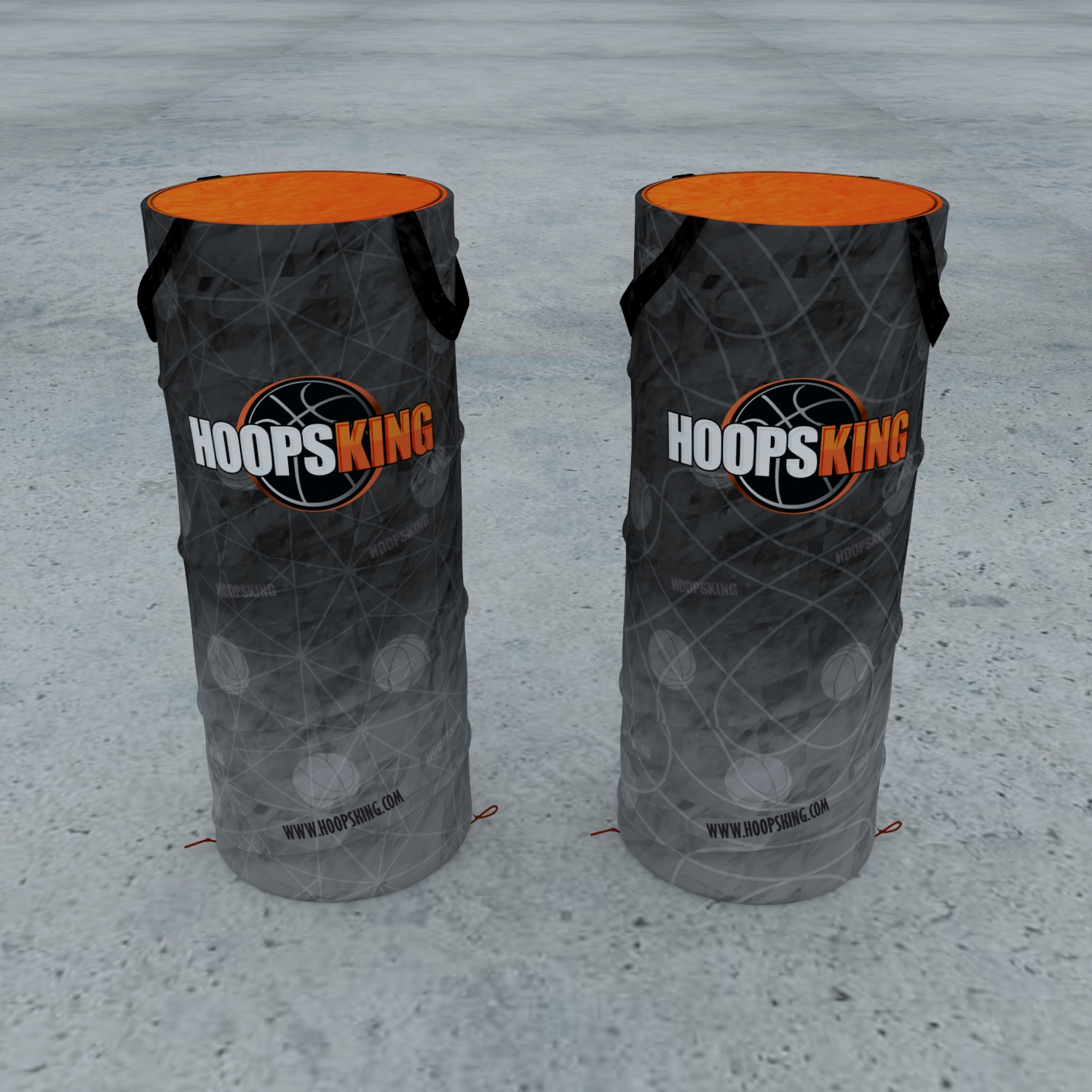 3D Design by cocart for HoopsKing.com Instructional Basketball Company | Design #19631635