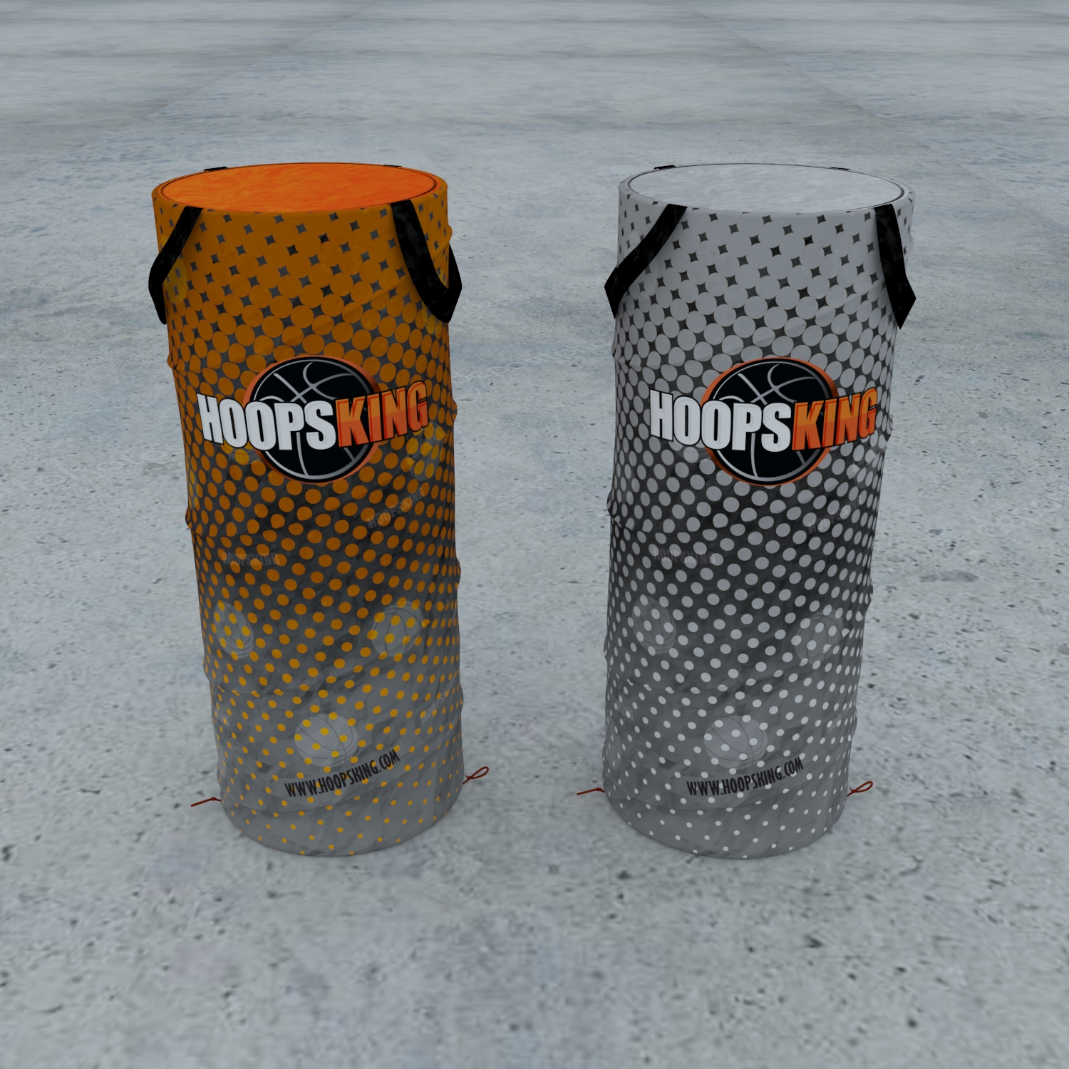 3D Design by cocart for HoopsKing.com Instructional Basketball Company | Design #19633259