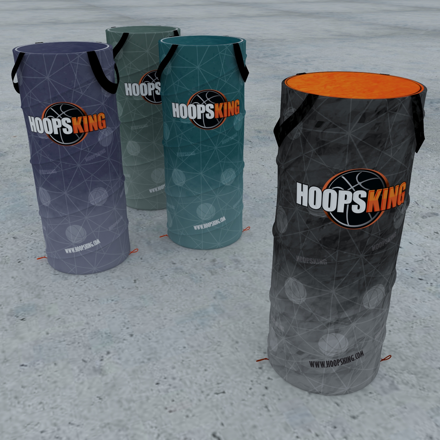 3D Design by cocart for HoopsKing.com Instructional Basketball Company | Design #19633263