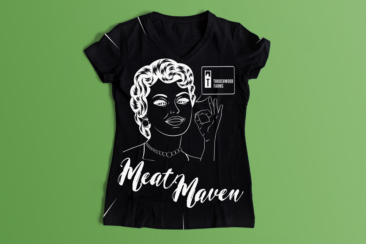 T-shirt Design by Honey Pandya for Thrushwood Farms | Design #19574691