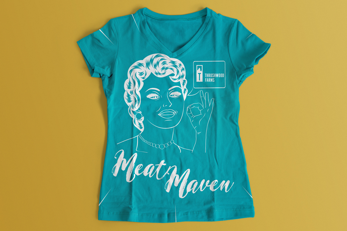 Diseño de Camiseta por Honey Pandya para Thrushwood Farms | Diseño #19574697