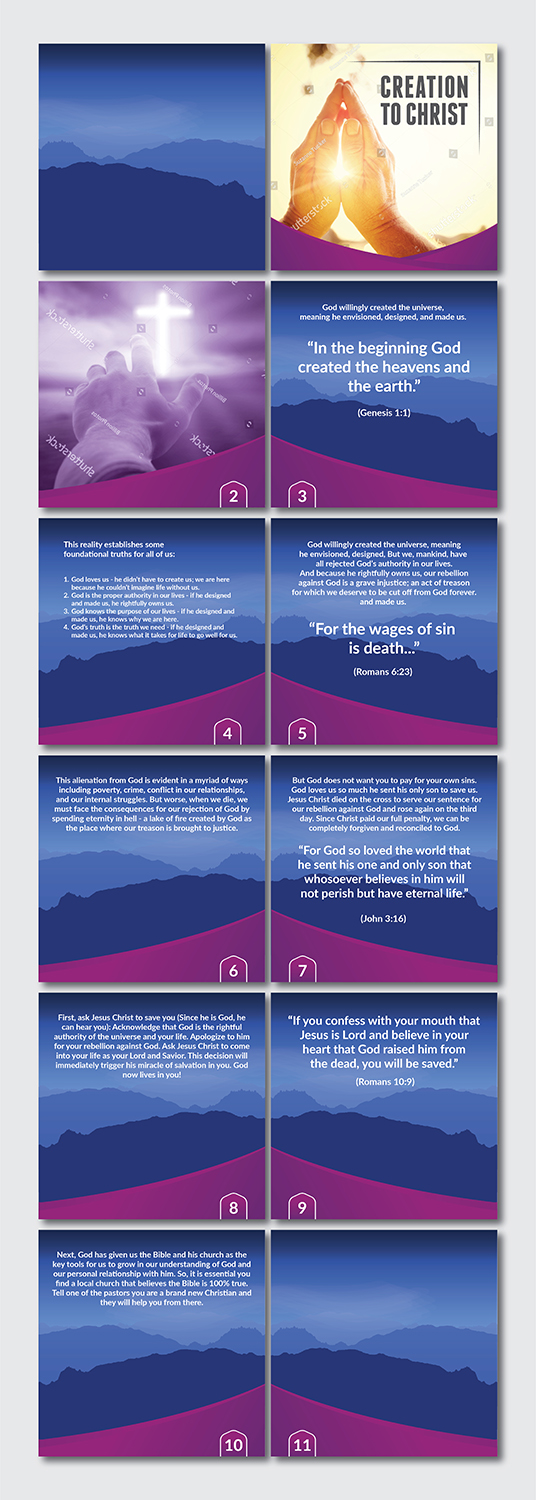 Brochure Design by Deziners Zone for Northeast Houston Baptist Church | Design #19575981