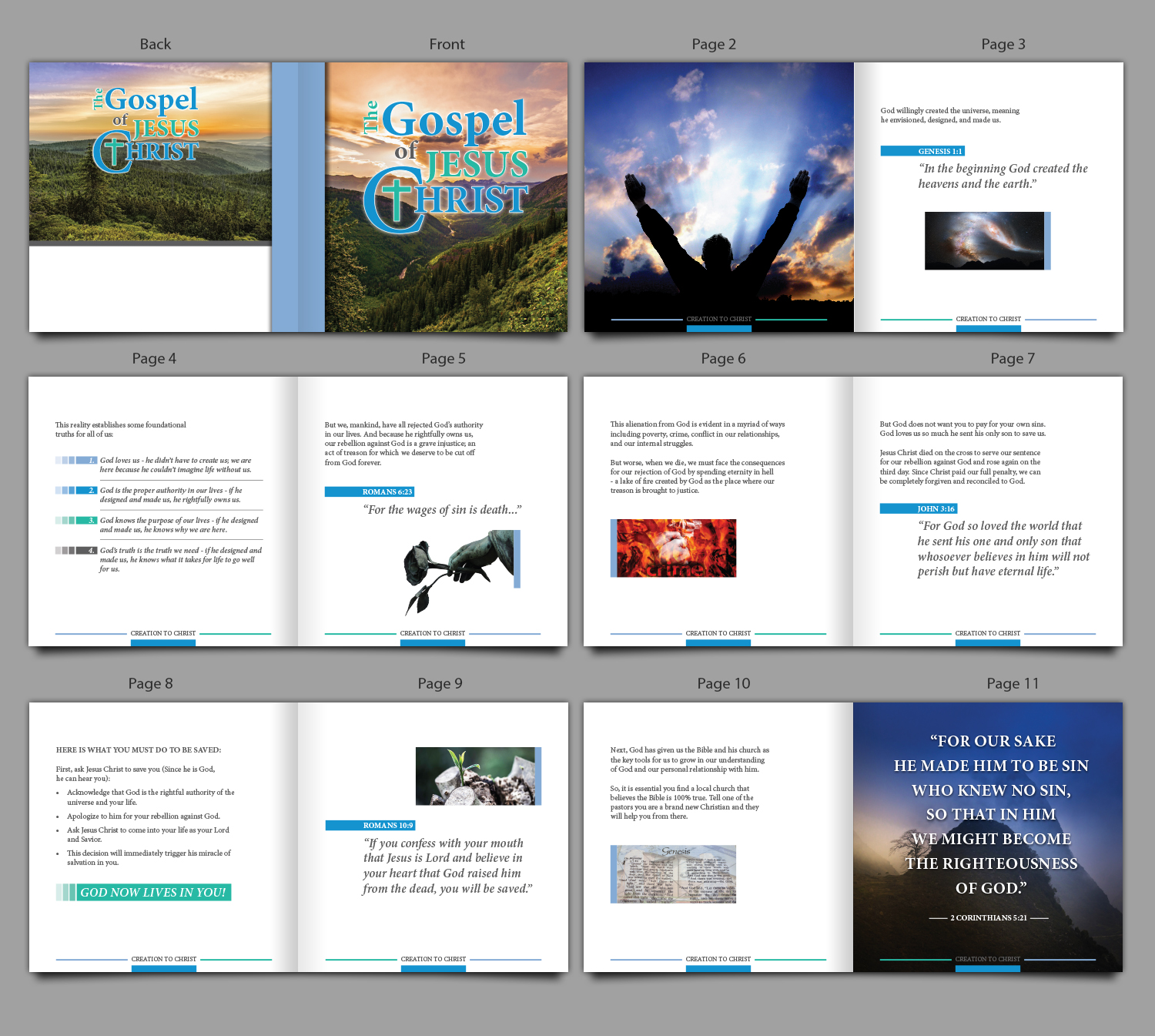 Brochure Design by Ashley Erasmus for Northeast Houston Baptist Church | Design #19593947