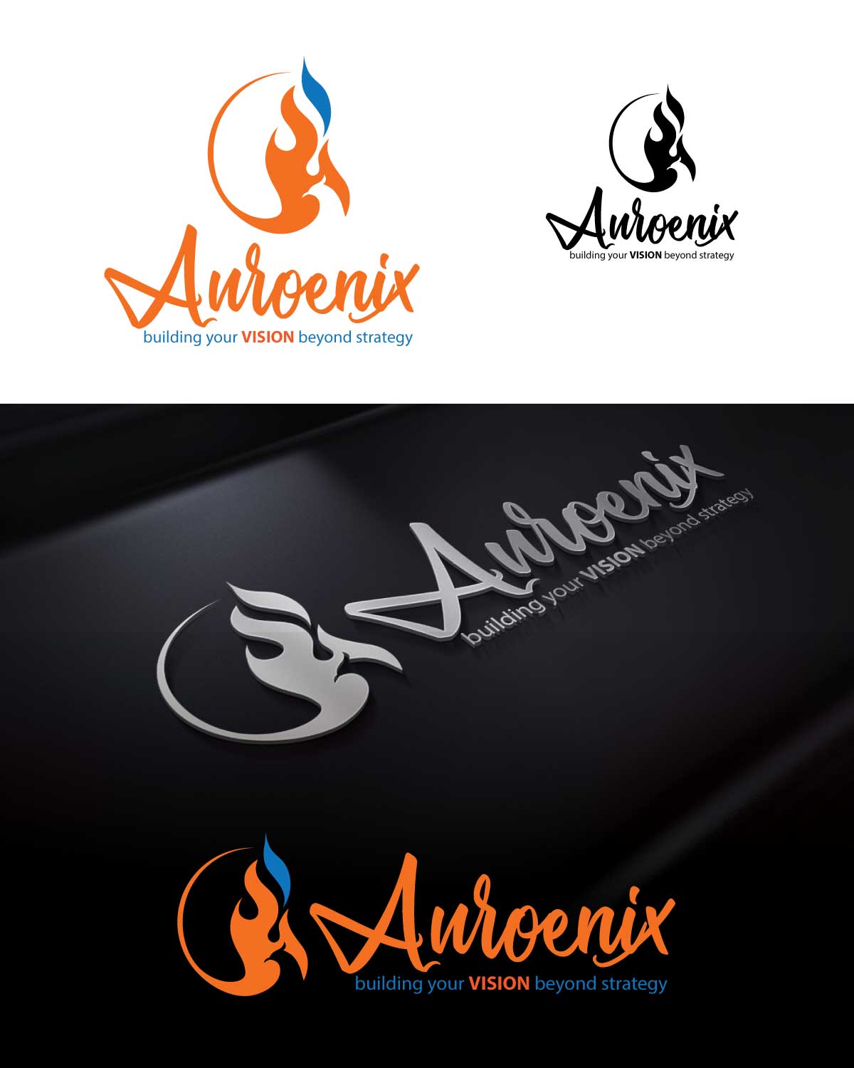 Logo Design by Creativdiz for Auroenix | Design #19605938