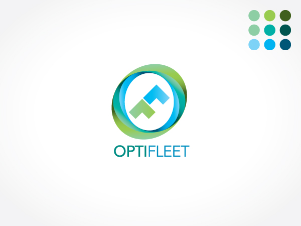 Logo Design by Kitchenfoil for OptiFleet | Design #695013