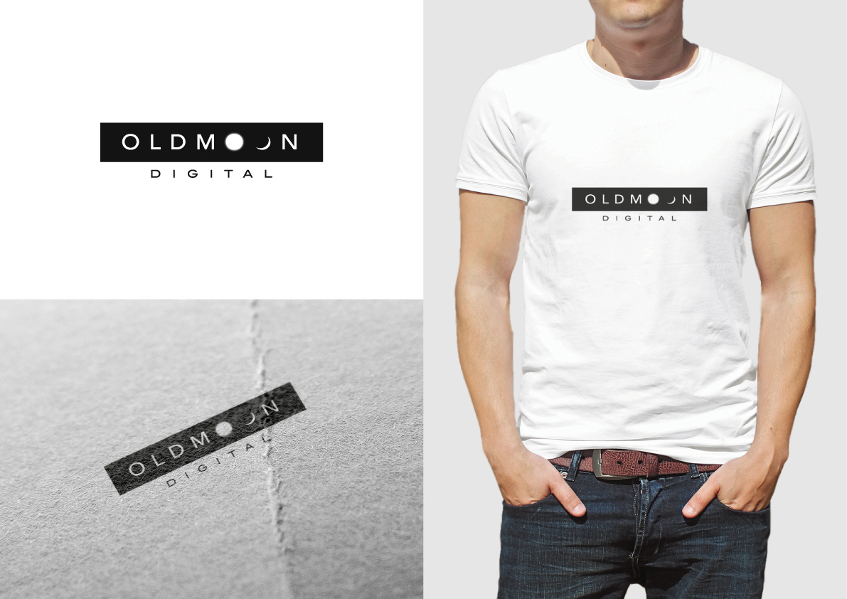Logo Design by The Marble Peach for Old Moon Digital Inc. | Design #19586066