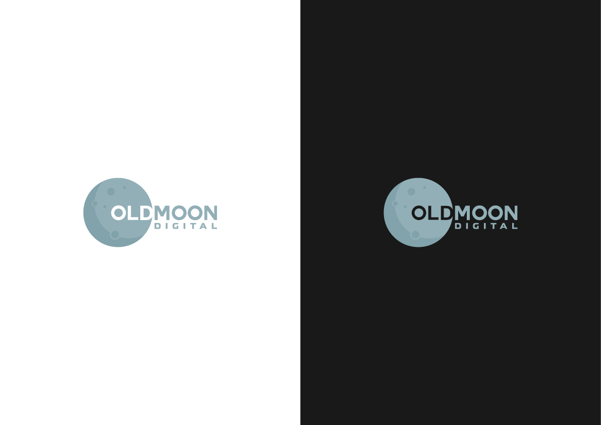 Logo Design by The Marble Peach for Old Moon Digital Inc. | Design #19588357