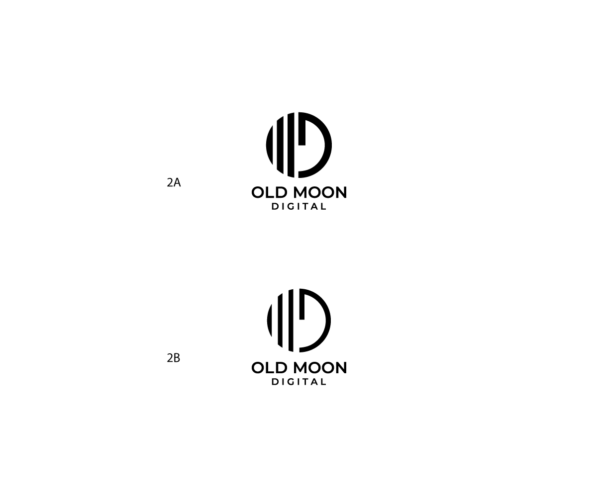 Logo Design by aglaronde23 for Old Moon Digital Inc. | Design #19730031