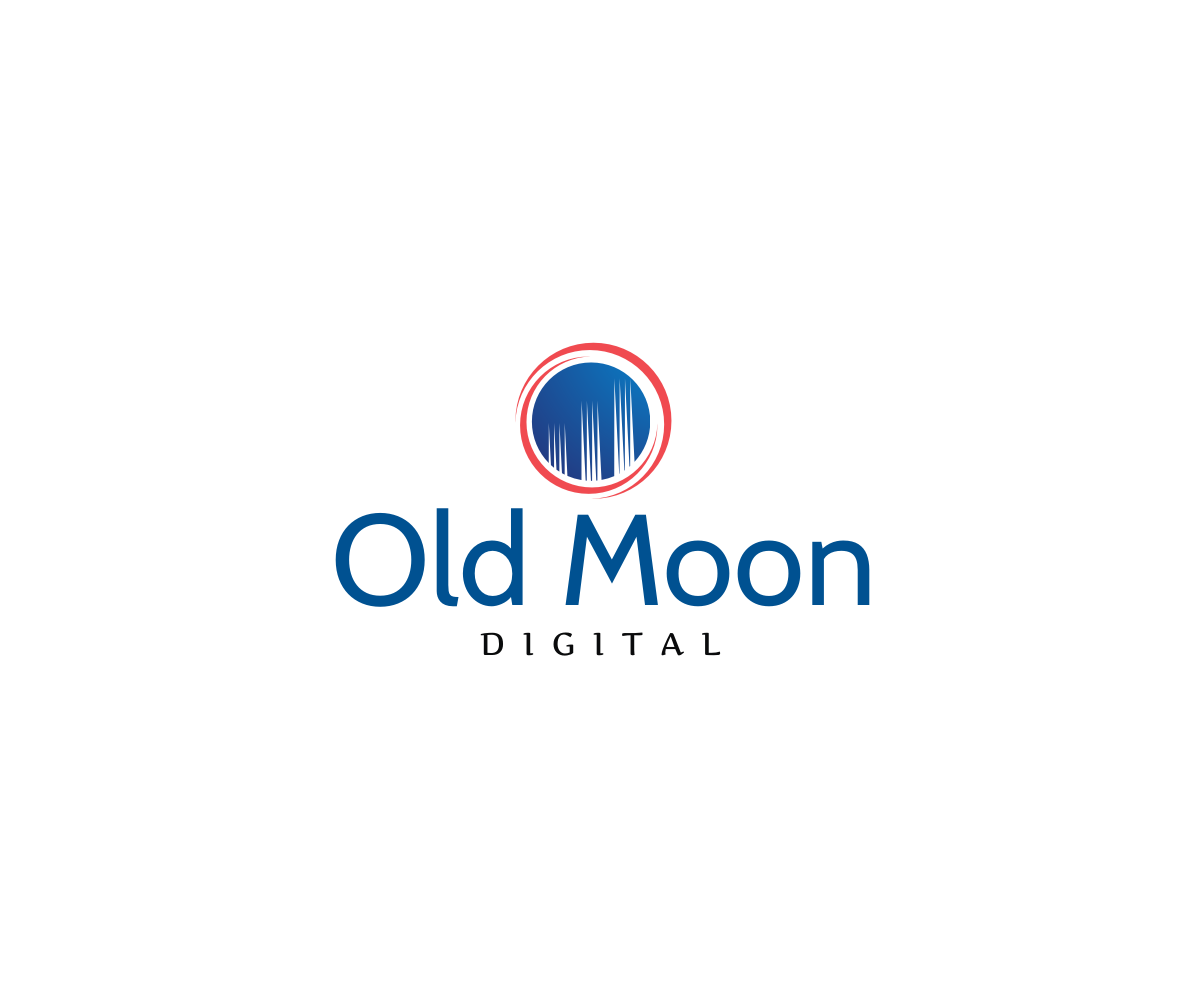 Logo Design by T I K H E - L M W for Old Moon Digital Inc. | Design #19612494